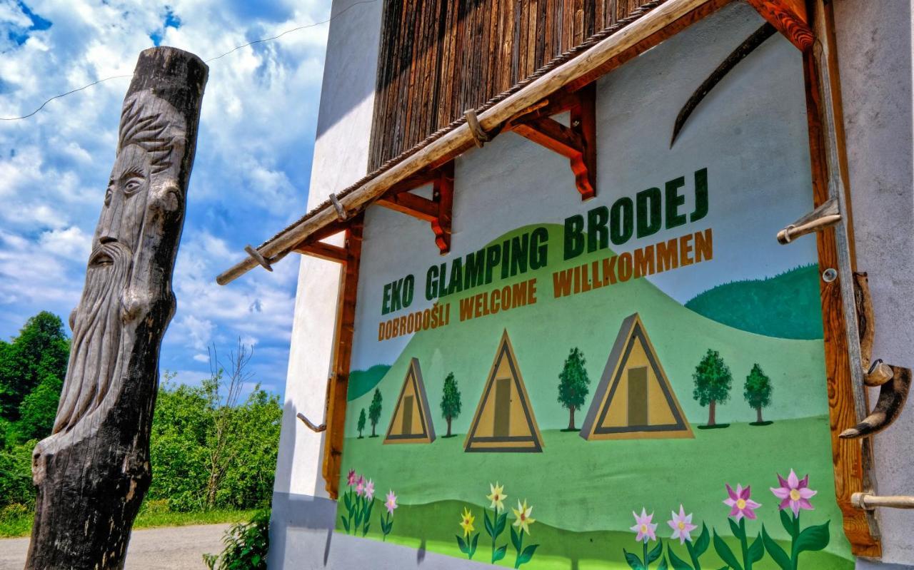 فندق Glamping Brodej Vitanje المظهر الخارجي الصورة